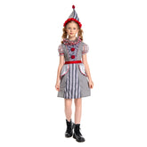 Kinder Mädchen Bühne Performance Kleidung Cosplay Kostüm Outfits Halloween Karneval Anzug